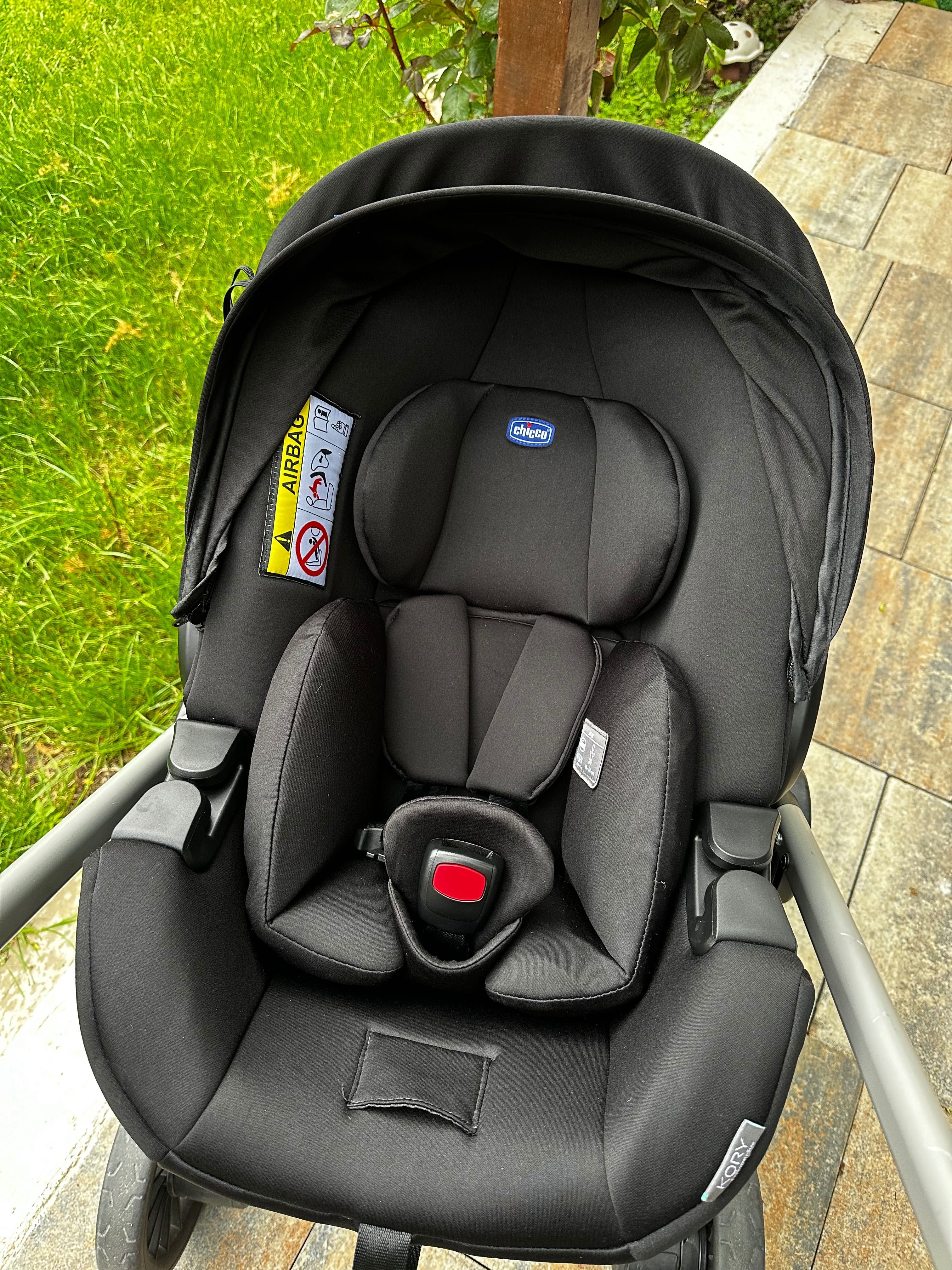 Cărucior 3in1 Chicco trio bestfriend pro light magnet+suport legănat