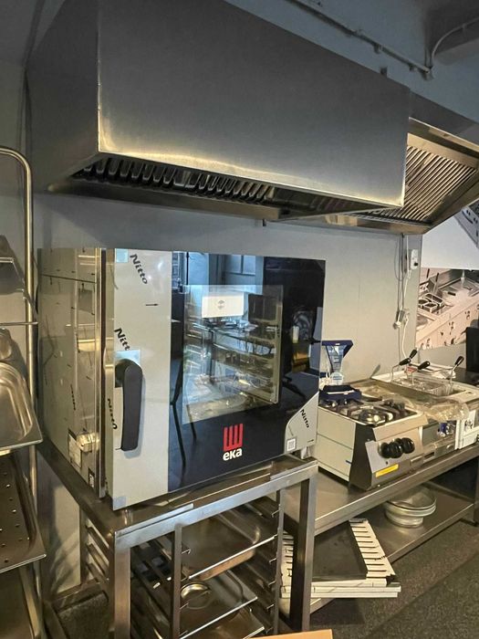 Cuptor 5 GN1/1 electric-digital cu convectie si abur