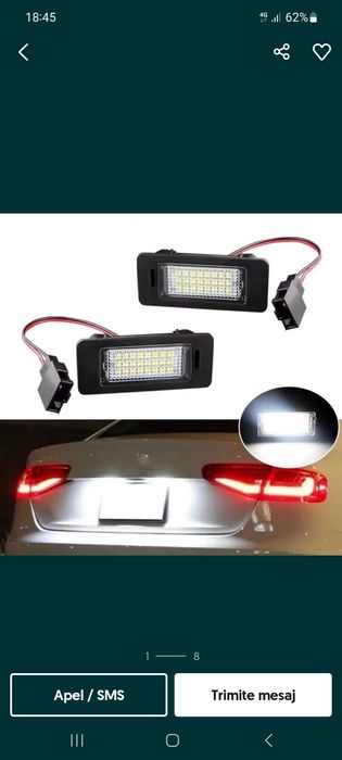 Lămpi led număr portbagaj