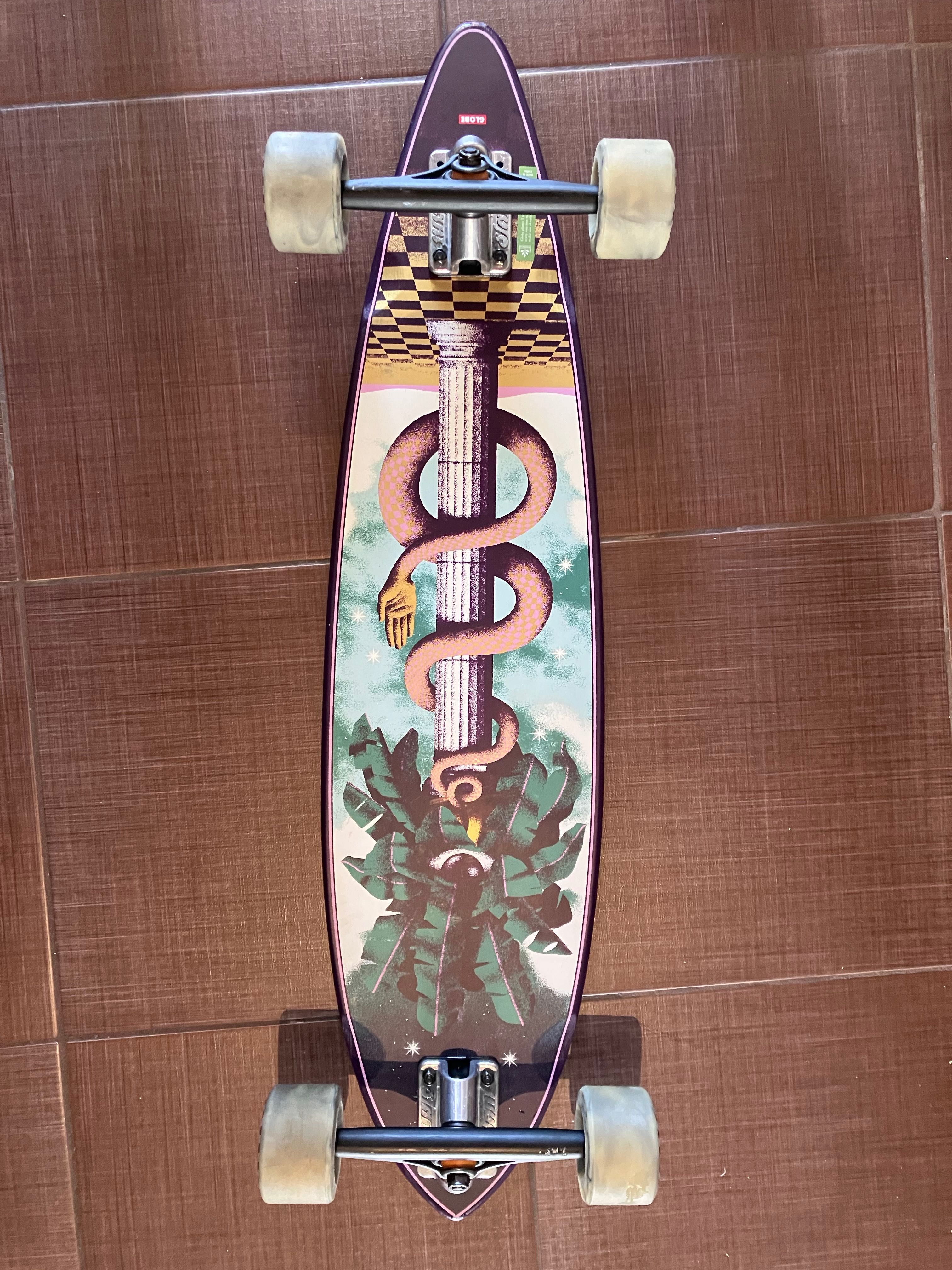 SkateboardGLOBE PINTAIL 34" (86,36CM) COMPLEtLONGBOARD (the sentinel)