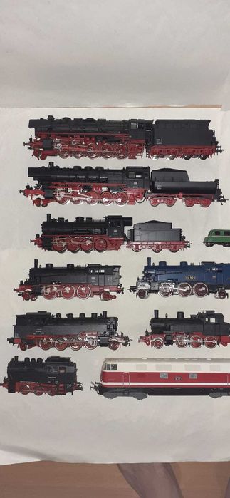 Locomotive scara HO trenulet electric