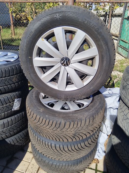 Jante VAG cu cauciucuri 215/60R16
