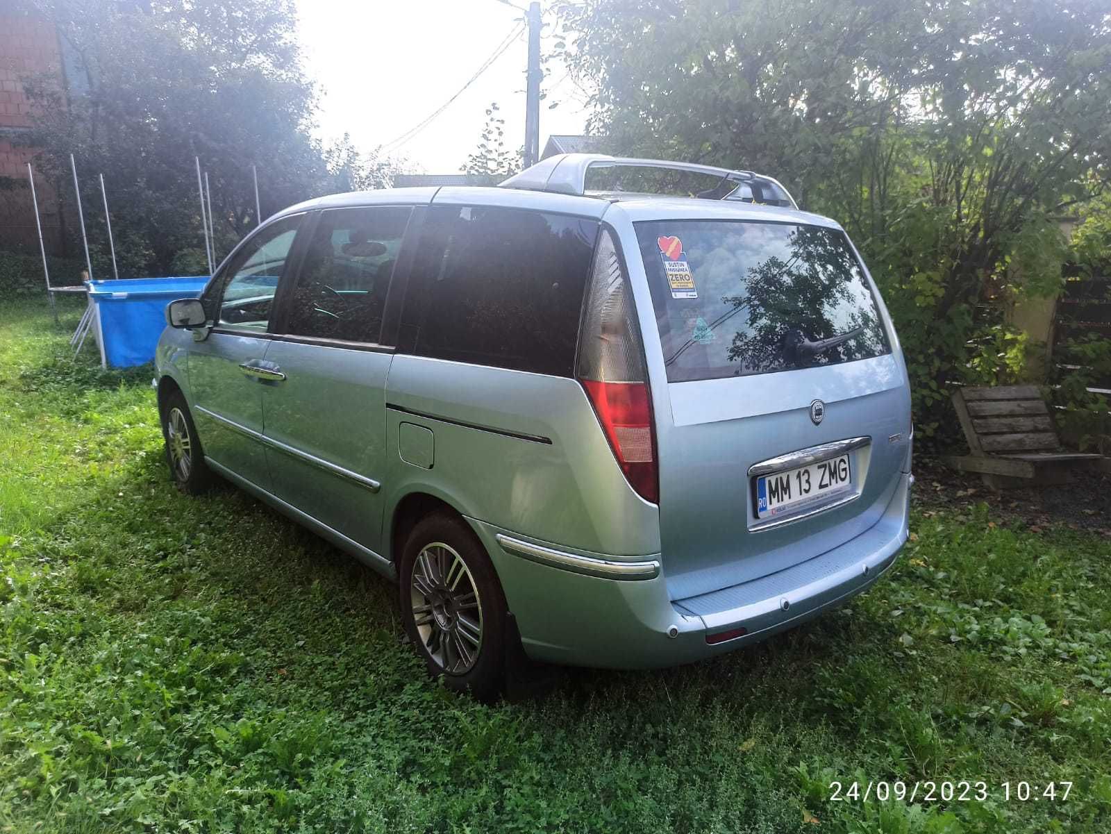 Lancia Phedra an 2007, 7 locuri, diesel 1997 cm, 136 CP