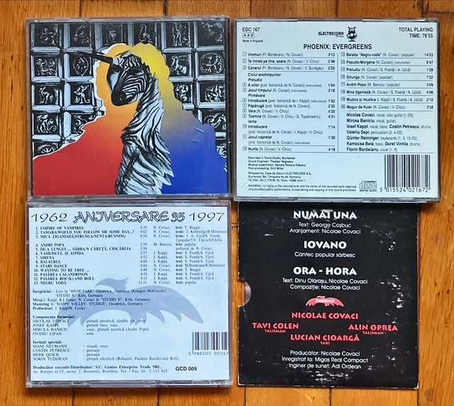 CD Phoenix - Cantafabule: Bestiar, Evergreens, Aniversare 35, Ora-Hora