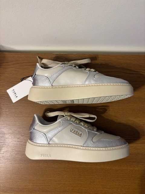 Sneakers piele FURLA 36, noi, in cutie cu eticheta