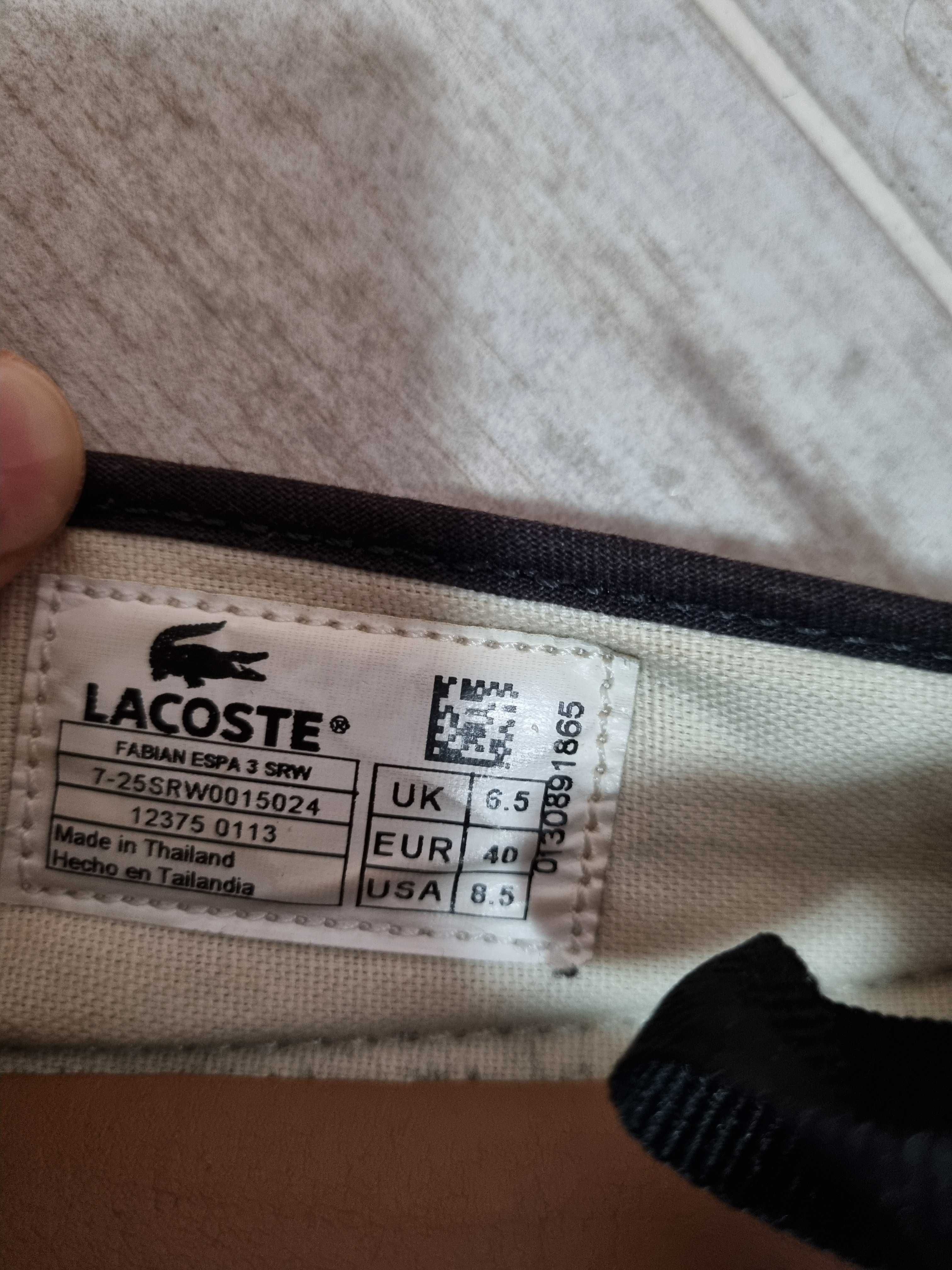 Дамски еспадрили Lacoste - 40 номер