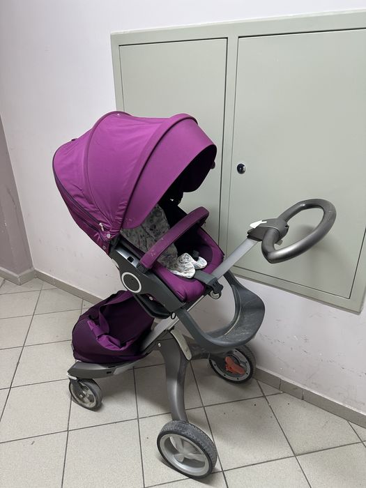 Коляска stokke в рабочем состояннии