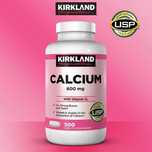Киркленд Кальций 600мг. Kalsiy и Calcium 600mg. kirkland  500 таблетка