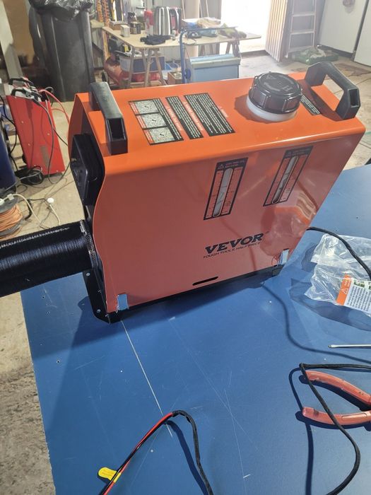 Încălzitor pe motorina Vevor la 12-24 v pe motorina