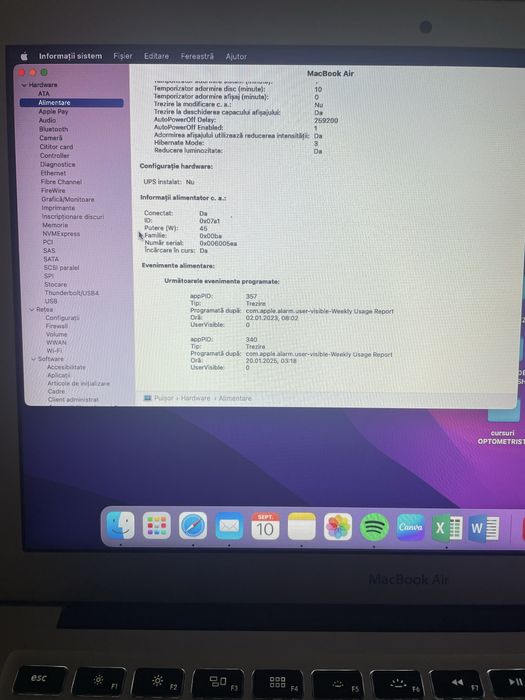 Laptop MacBook Air 13, i5, 2020