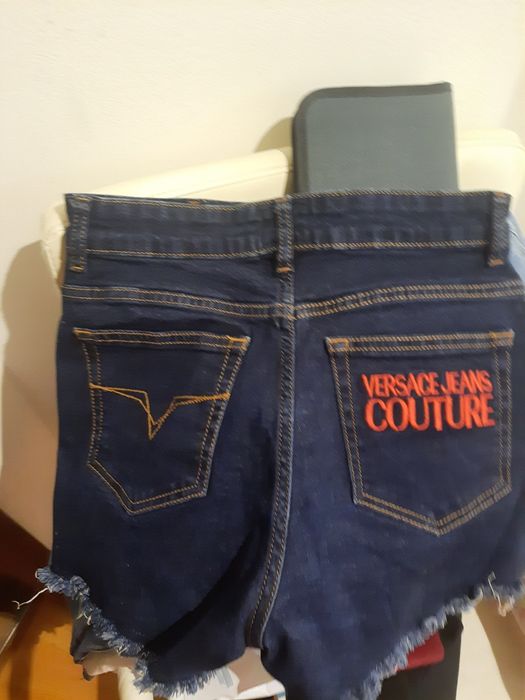 Pantalon scurti blugi Versace Jeans Conture
