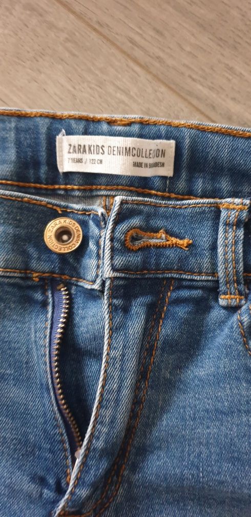 Дънки на ZARA KIDS за момиче, рокля без ръкав
