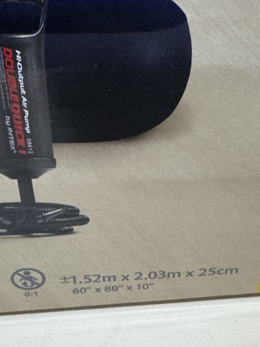 Надувной матрас интекс 1.52х2.03х0.25