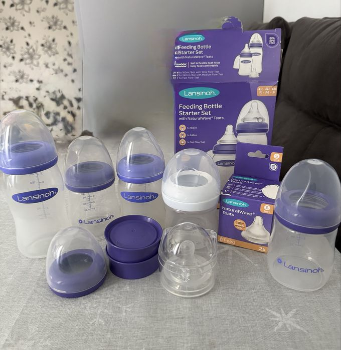 Sticlute lapte lansinoh dr brown