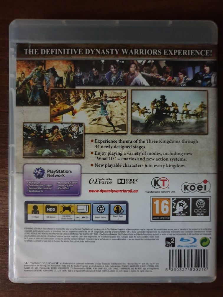 Dynasty Warriors 8 PS3/Playstation 3