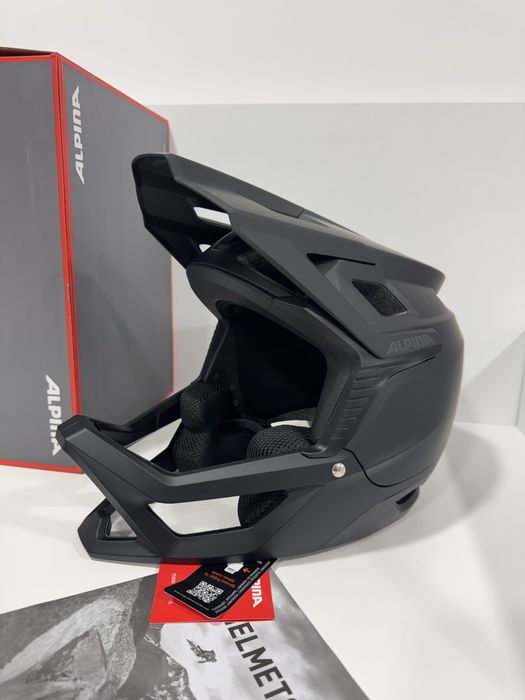 Велосипедна каска Alpina Roca black matt