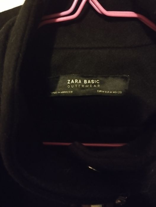 Черно дамско палто MNG, Violeta. Черни палта  Zarа