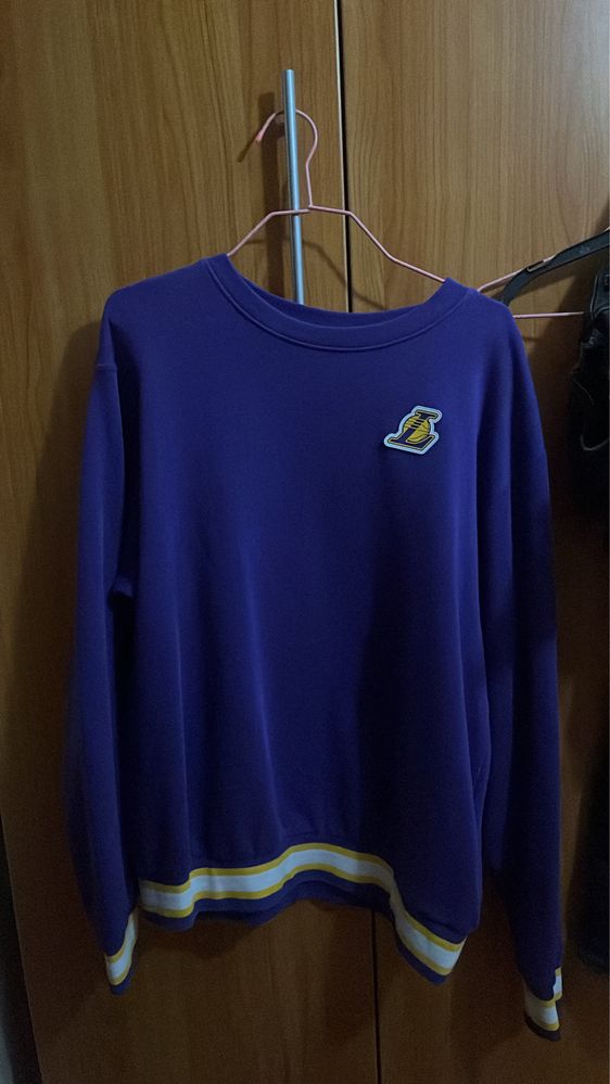 Hanorac bluza Lakers Nike