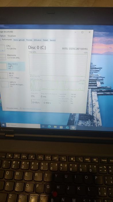 Laptop  Lenovo Thinkpad L540 ,i5,8gb,ssd 180gb,15.6