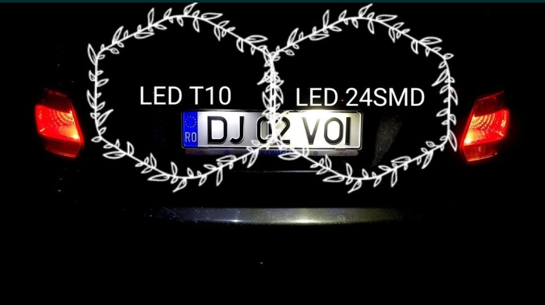 Bec Becuri lampi LED numar leduri Audi A1 A3 A4 A5 A6 A7 Q5 TT