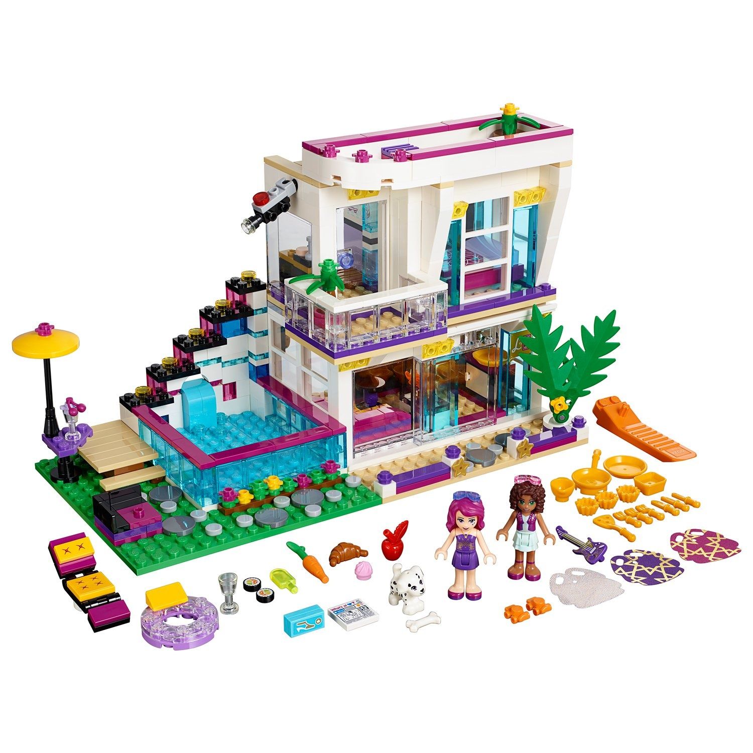 Lego Friends- Casa vedetei pop Livi
