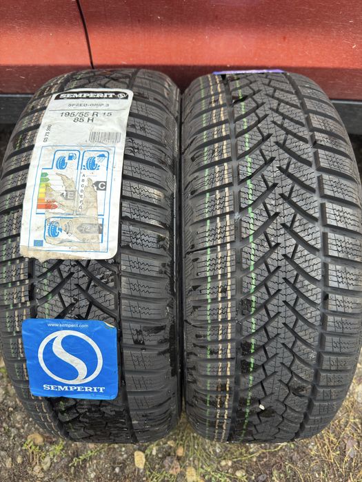 Set 2 anvelope 195 55 r15 semperit de iarna