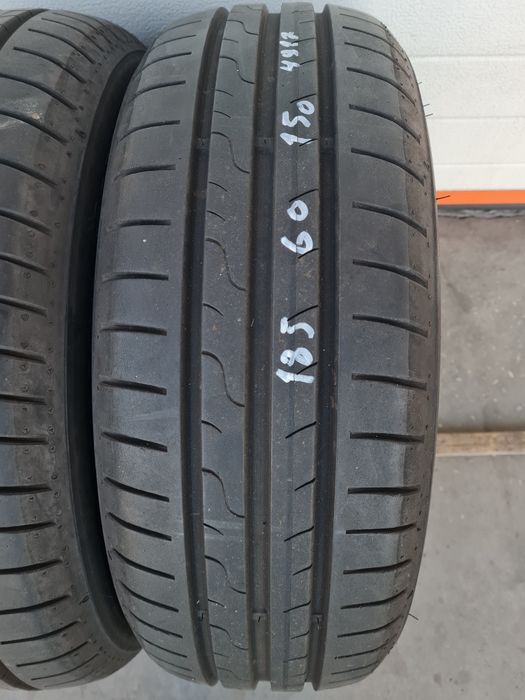 Летни гумин2 броя DUNLOP SportBluResponse 185 60 R15 дот 4917
