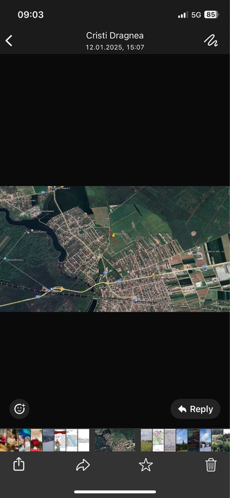 Teren 5000 mp linga Bucuresti