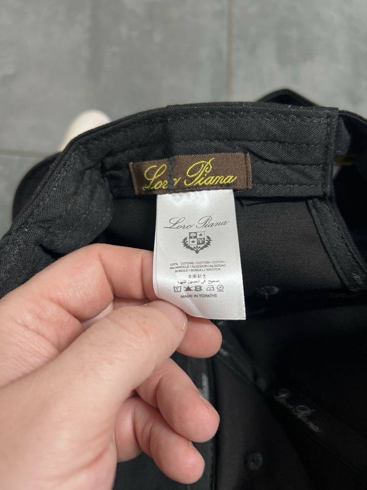 Sapca Loro Piana Full Black