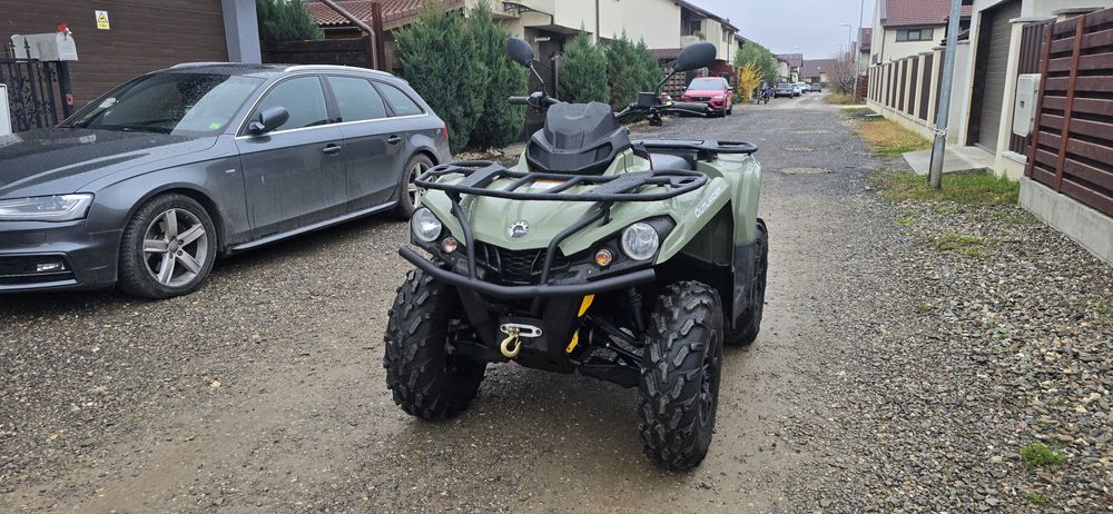 Can Am Outlander 570// motorizare 650cm// import Germania