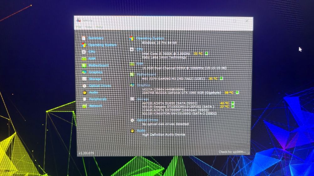 Vând Calculator / PC I5 7600K