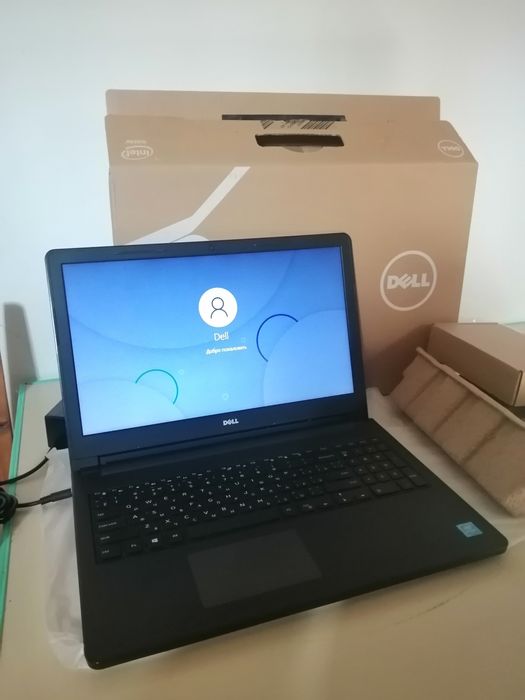 Ноутбук Dell 4 ядра. SSD. Новая батарея.