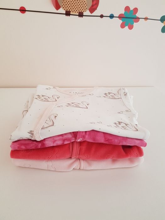 ЛОТ 4 броя Ромпъри 62 размер