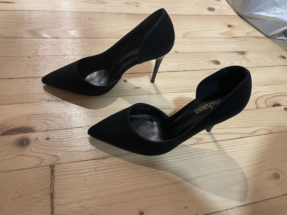 Дамски черни токчета 35 номер