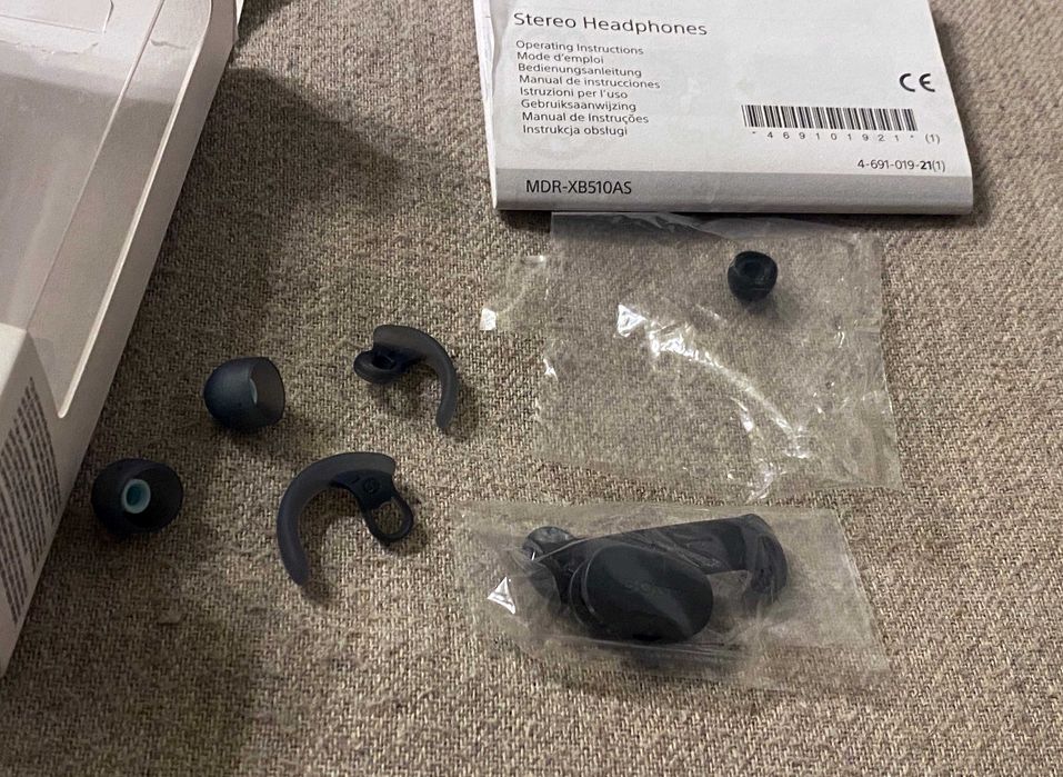 Căști Sony MDR-XB510AS Extra Bass Sport rezistente la apă IPX5