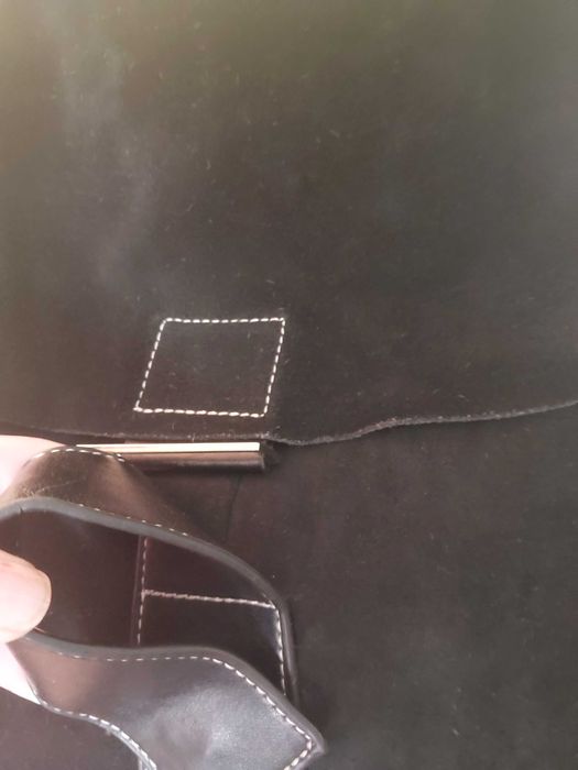 FERRAGAMO/LONGCHAMP Original 100% Кожа Голяма чанта 60/35 см.