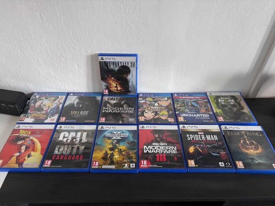 Pachet Jocuri PS4 si PS5 Lot Play Station Jocuri Colectie