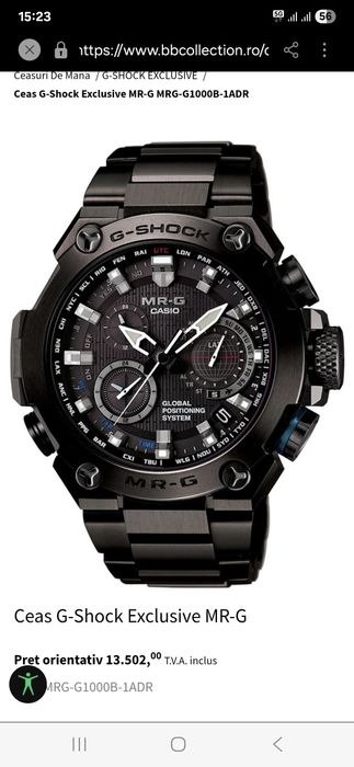Casio MR G G1000 GPS okazie