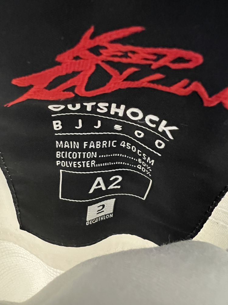Кимоно Бразилско Джиу Джицу BJJ outshock decathlon