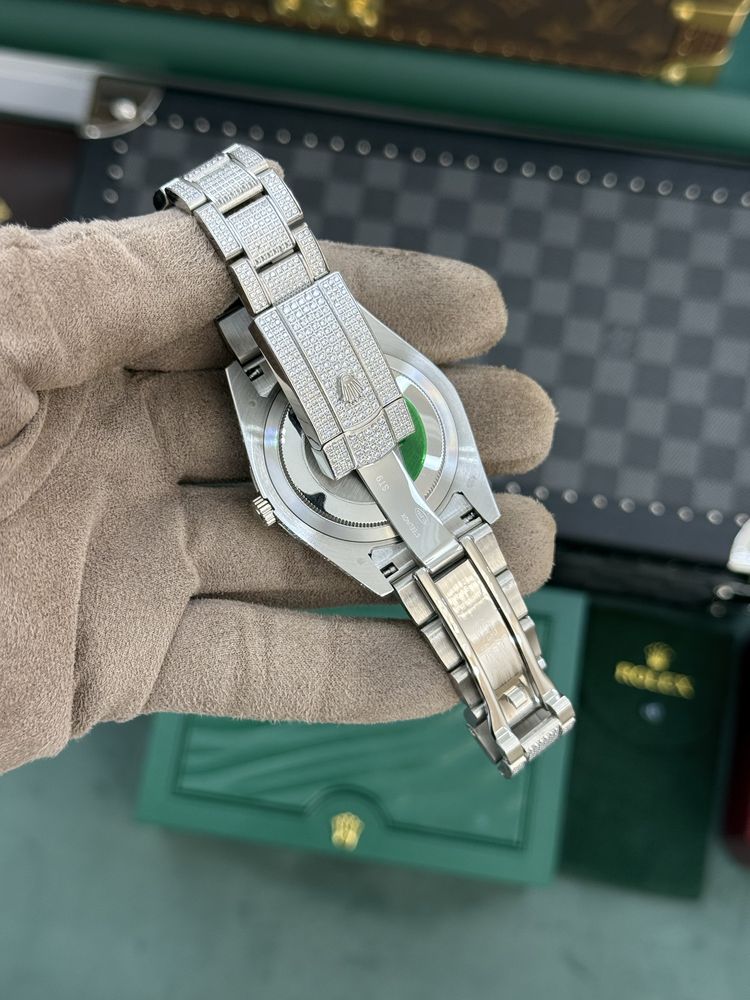Rolex Date-Just 41 Index Ice Out