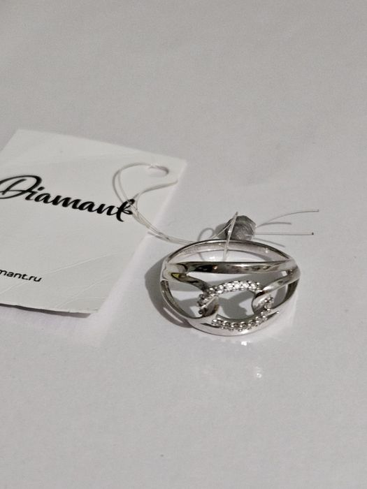 Кольцо серебро 925 р.17,5 Новое! Отличный подарок!