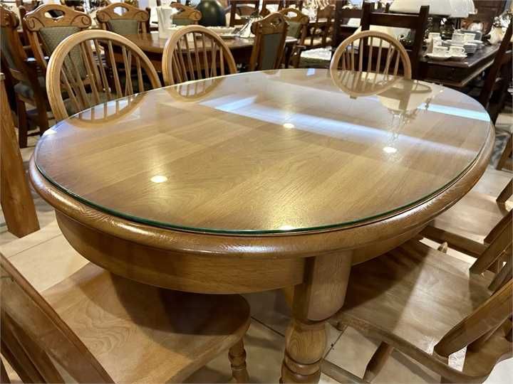 Дъбова маса + 6 стола Холандия