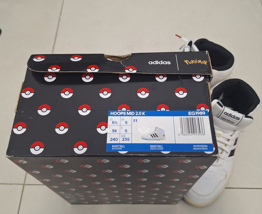 Adidas Pokemon Mid Original, marimea 38