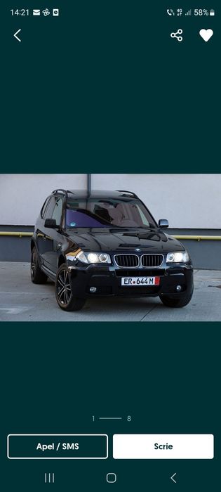 Vand/Schimb Bmw x3 2009