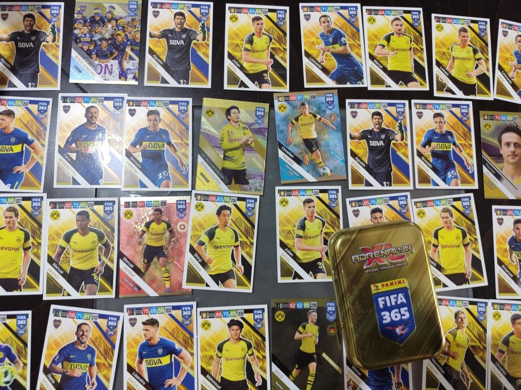 Panini - Andrenalyn XL - картички с футболисти - 54бр
