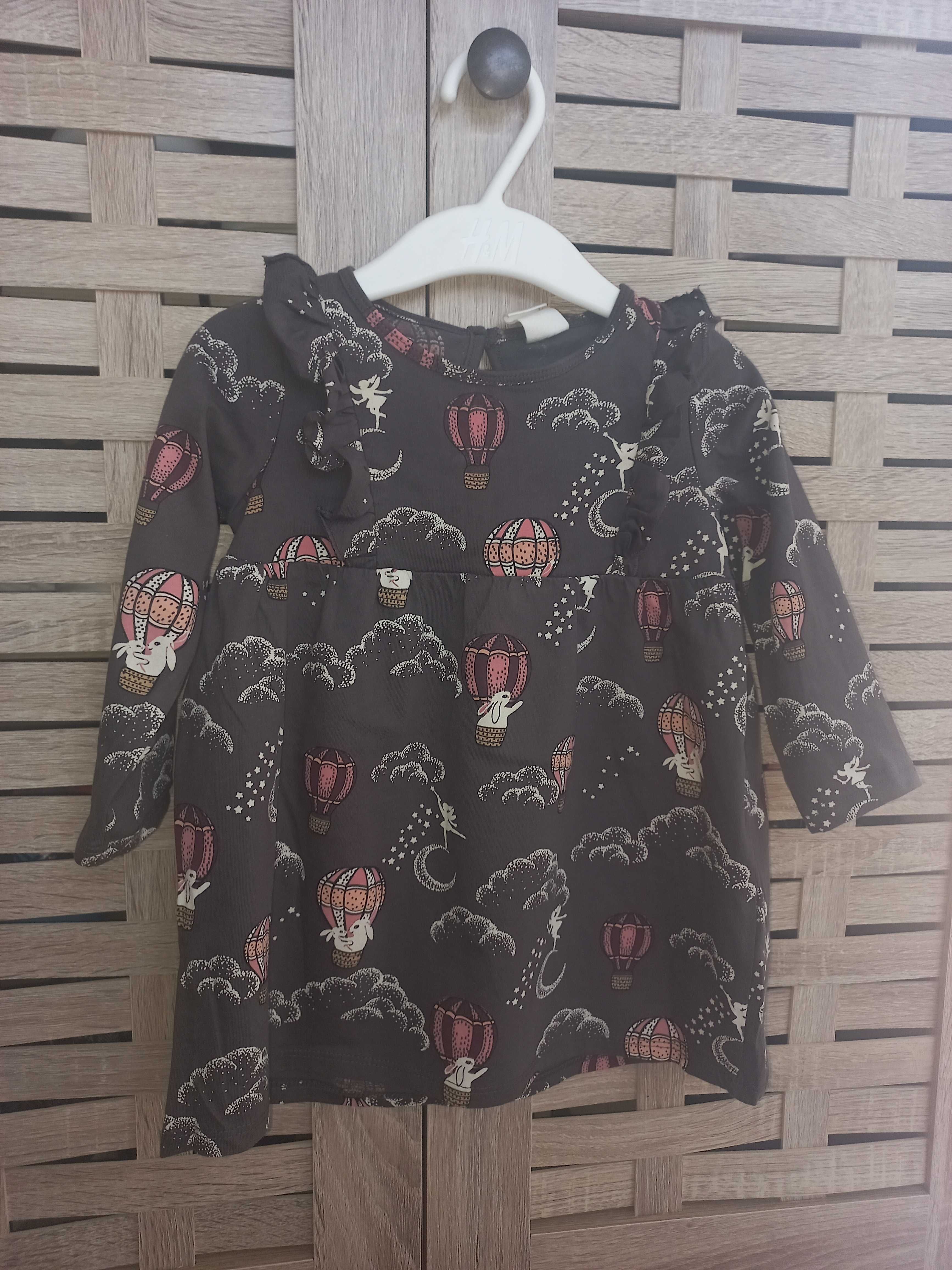 Роклички h&m  9/12 м