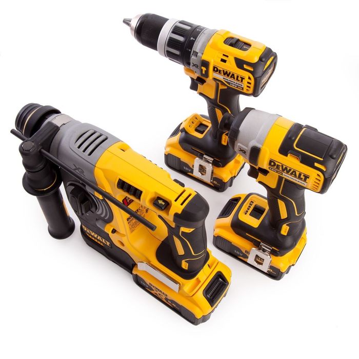 DeWALT Комплект - Перфоратор DCH273 , Винтоверт DCD796 и Импакт DCF887