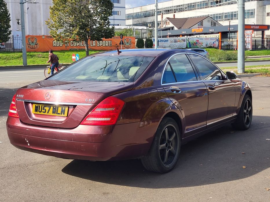 Mercedes S320 CDI 3.0 DIESEL V6 OM 642  AN 2008 Bi-Xenon Ventilatie.