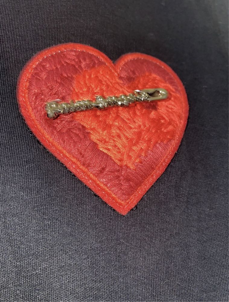 Palm angels heart pin - мъжка тениска