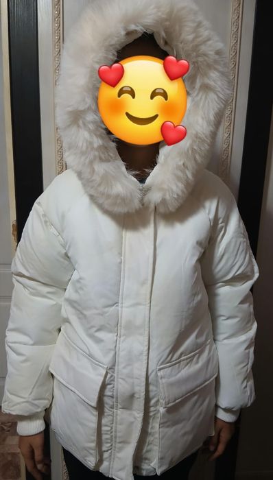 белая куртка для девочек